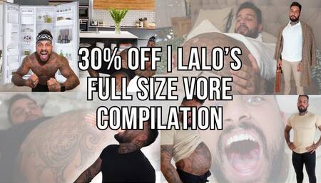 30% OFF | Lalo’s same size vore compilation - Lalo Cortez