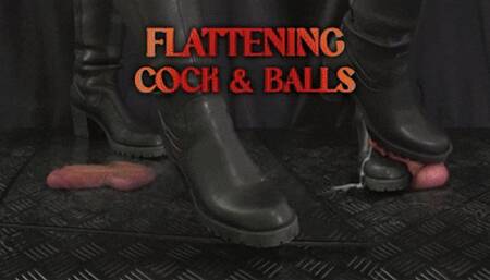 Secretary Flattening Cock and Balls, Plexiglass and Black Heels - (Close Version) - TamyStarly - Trample, Crushing, Crush, Bootjob, Ballbusting, CBT, Shoejob, Riding, Stomp