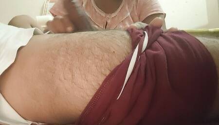 Village Bhabhi Made Me Sit on Dick