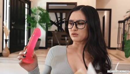 Stealing Angel Youngs Dildo
