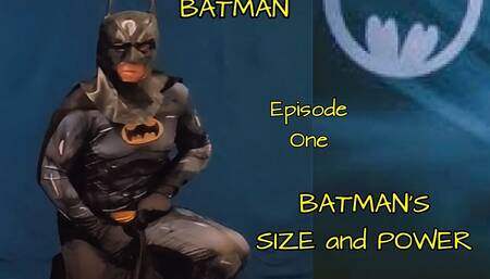 Batman Big Cock and Big Cumshot