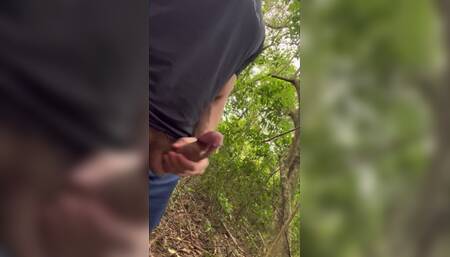 Jerk off in the Forest