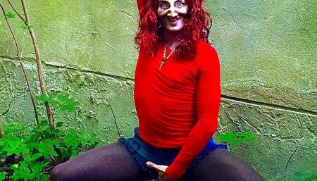 Demonic Female From the Woods Loves Hard Fun