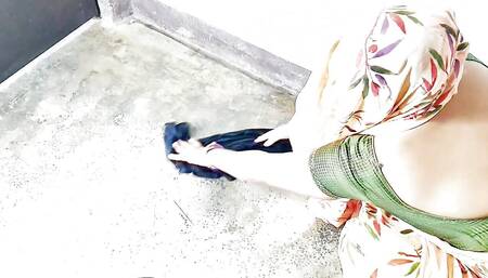 Malik his beautiful maid in desi style Desi Indian sex with dirty talk Hindi audio