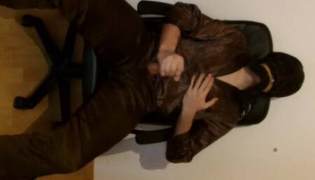 Satin Slave Punishment