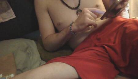 Trying to Not Get Caught Masturbating but I Love Stoking My Cock