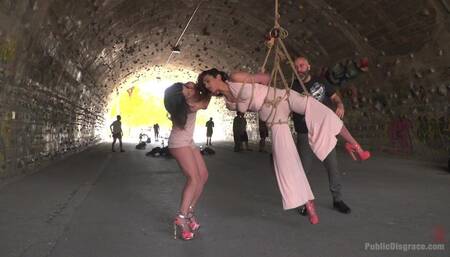 Newbie Penelope Gets Suspended, Flogged and Fucked