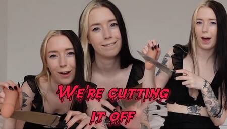 Your wife knows you cheated, we're cutting it off!