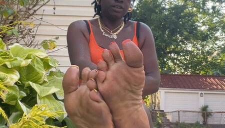 STROKE FOR MY PLUSH MEATY AMERICAN SOLES BY GODDESSMONAY