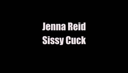 Jenna Reid's Sissy Cuckold Gets Spanked With A Wooden Paddle