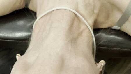 My thin neck and veins