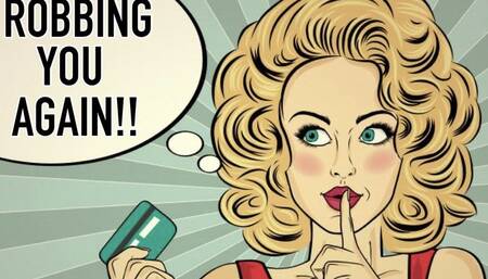 ROBBING YOU AGAIN!!!!!!