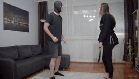 Black Belt And Black Dress (wmv)