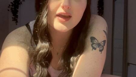 Femdom sock worship JOI