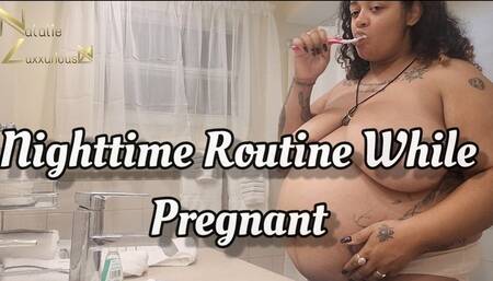 My Nightly Routine While Pregnant 4k