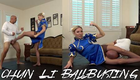 Chun Li Takes Your Nuts