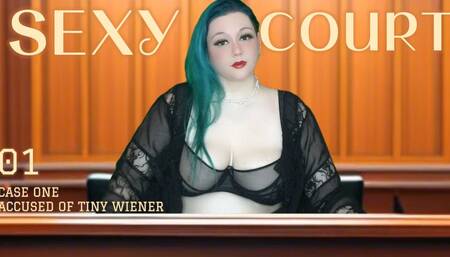 Sexy Court Case One: Accused of Small Dick