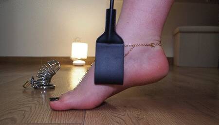 #1 Foot Slave spends his life serving my feet