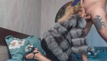 fur fetish, blowjob, bondage, hard pussy fuck