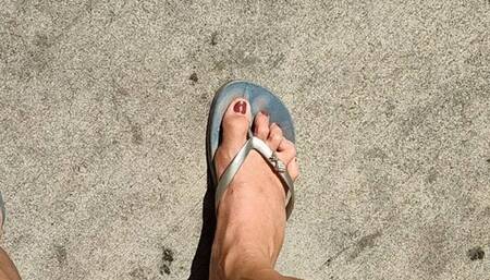 Tempest dangles flip flop