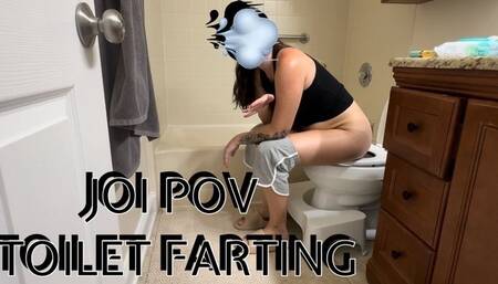 Farting On Toilet JOI (POV)