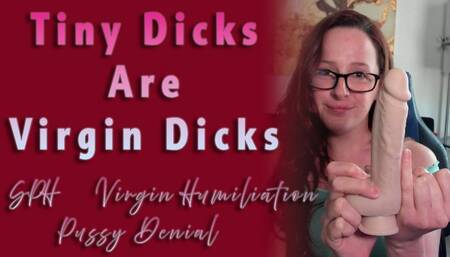 Tiny Dicks Are Virgin Dicks