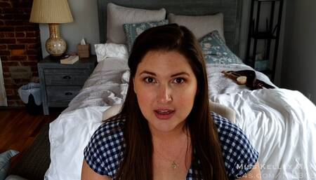 POV: You are spanked and scolded by Mom (Kelley) for getting suspended