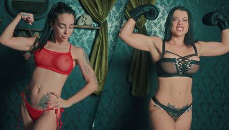 Koven vs Nadia Boxing (1080p)