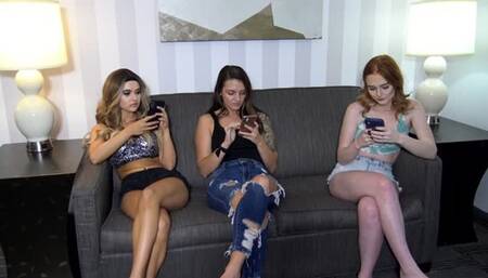 Sorority Selfie Contest with Natalie Shea, Ahri, Holly, and Pepper Kester (4K UHD mp4)