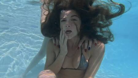 Underwater Troubles with Kitty and Nathalia