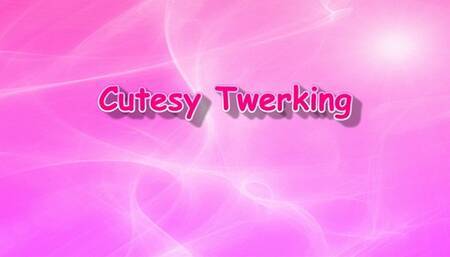 DDLG Cute Little Twerking in White Cotton Panties and White Training Bra with Pigtails Dakota Marr