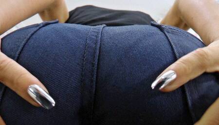 Princess Serena - Intense jeans ass worship and facesitting