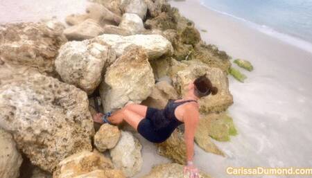 Carissa’s crazy day at the beach!