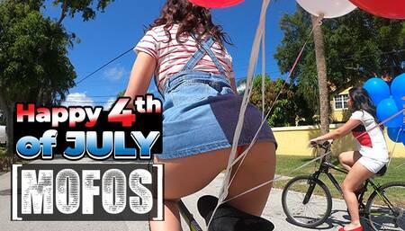 Michele James And Serena Skye Take A Ride On Their Bikes, Then Ride Peter Green's Cock