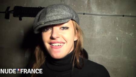 Busty Babe Hard Banged in Threesome in Paris