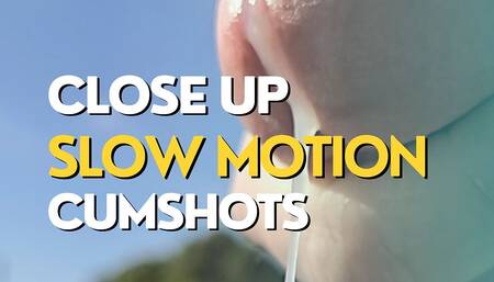 Close up Slow Motion Cumshots Compilation Part 2