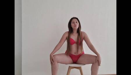 Tow latin girls showing her panties
