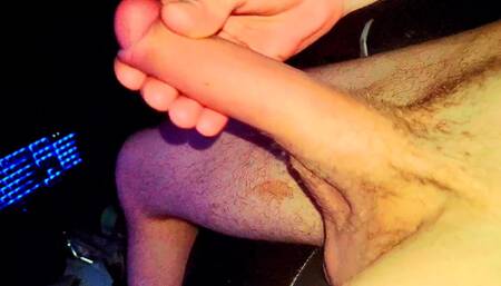 Please Don't Walk in on Me Edging My Hard Throbing Cock Right Now Fuck...I Almost Caught at the End!