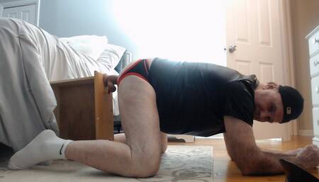 Bikeman Taking a Rode on Dildo