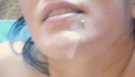 My 1st Sextape, Blowjob, Fuck and Facial