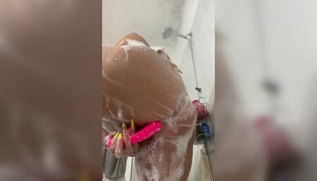 Good Morning Little Pigs, Fresh Shower Just Woke up! Who Wants to Soap My Back Good? I Finished the Bubble Bath