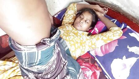 I fucked my neighbor. Bhabhi's husband lives abroad. So I give Bhabhi pleasure.