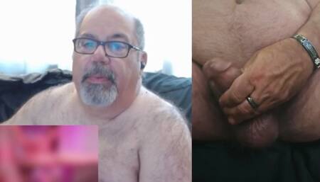 Wanking off While Commenting on Porn