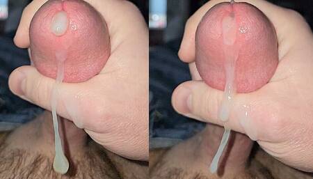 C.U.M.S - Close Up and Motion Slowed - Solo Cumshot #9. Cum juggler