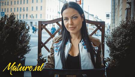 Skinny MILF Allatra Hot Is Super Horny & Wants a Big Cock Up Her Ass!