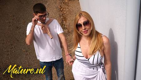 Spanish MILF Lucia Kury Goes On Date With a College Boy