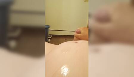 7-6-2024 Bathroom Floor Jerk off Pt 2