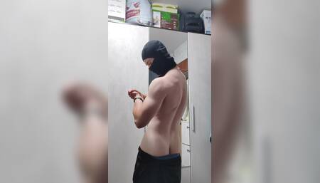 Hot Flexing with Take Shower
