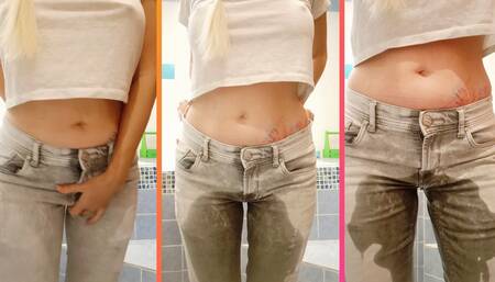 Peeing Jeans for You Gets Me Horny