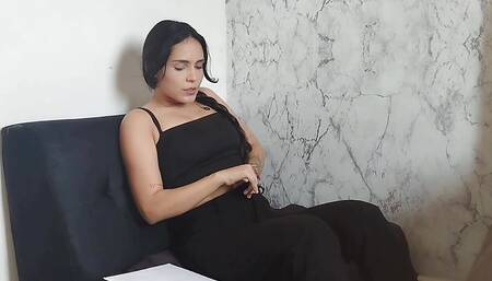 Job Interview Got Very Hot to Be Able to Apply - Porn in Spanish